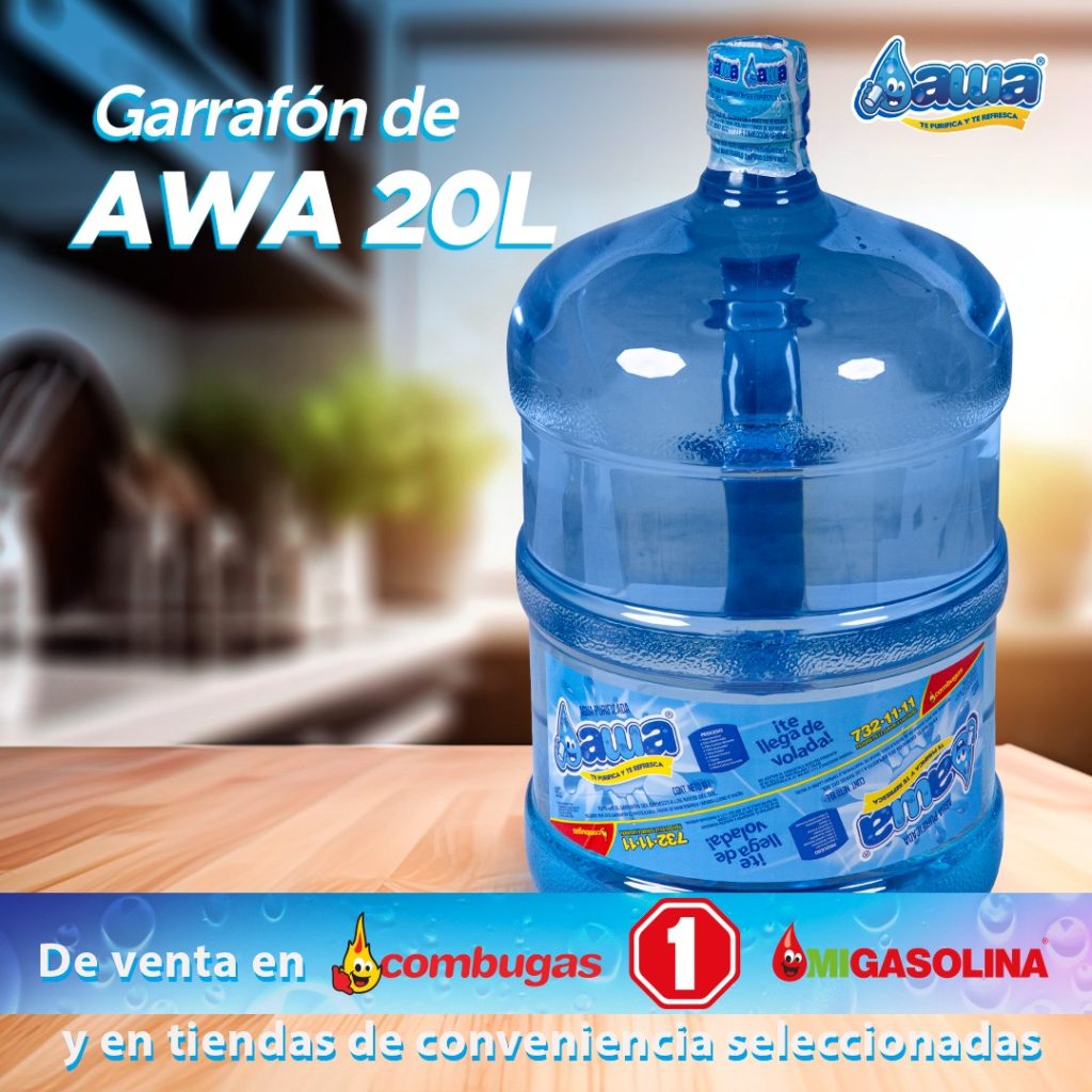 AWA: Hidratación para todos con opciones para cualquier lugar 
